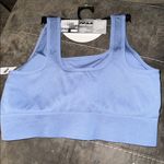 Avia  Women's Light Blue Double Scoop -Low Support Sports Bra Photo 3
