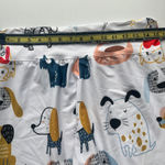Women’s Cartoon Dog Graphic Print Leggings White Multi Size M Photo 4