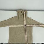 Style & Co Womens Small Beige Gold Metallic Cowl Neck Sweater Casual Elegant Photo 5