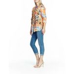 NWT Aratta Women's Claudine Agness Embroidered Tunic Blouse Top Size Medium Orange Photo 4