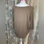 Forever 21  Brown Off The Shoulder Shirt Photo 3