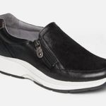 Aravon Black Pyper Side Zip Shoes Size 5 Photo 0