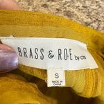 Brass & Roe Yellow Long Sleeve Dress Small Photo 6