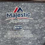 Majestic Official MLB New York Yankees V Neck Slub Tee Shirt Blue Grey Medium Photo 8