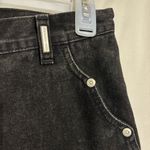 Authentic Rockies Jeanswear Black distressed made in USA size 15/16 Long barebac Photo 3