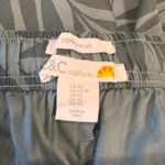 C&C California NWT  Lyocell Green Fern Palm Print Pull On Joggers Drawstring XS Photo 5