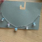 Urban Outfitters  Pink Blue Silver Mushroom Pastel Necklace Photo 3