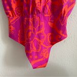 Adidas X Farm Bodysuit With Boho Flower Magenta Print NWT Size XL Photo 9