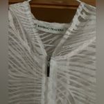 Bamboo Traders Sheer White Zip Photo 2