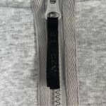 Adidas  Tropical Trefoil Heathered Grey Crewneck Sweatshirt Floral Logo Rare S Photo 3