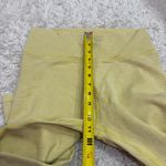 Aerie High-Waisted Leggings neon yellow size large Photo 5