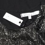 Lovers + Friends New. pewter metallic sequined top. Retails $129. Small. Photo 8