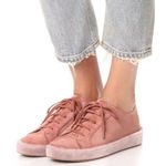 Joie - New  DarylLight Mauve Velvet Sneakers Photo 0