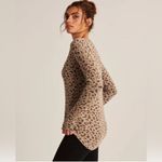 Abercrombie & Fitch Soft A&F Cozy Leopard Print Long Sleeve Top Y2K Photo 7