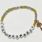 Tour Friendship Bracelet The Prophecy w/ Key Charm White Photo 0