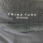 Trina Turk  Black Floral Paisley Print Strappy Bikini Swim Suit Top M Photo 5