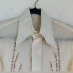 Vintage western shirt with peacock design Photo 2