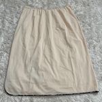 Vanity Fair Vintage 60s Cream Slip Skirt with Cat Design Photo 5