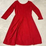 Sunday in Brooklyn  long sleeve red dress small Photo 0