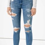 American Eagle Outfitters Super High Rise Jegging Crop Size 6 Photo 0