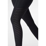 Fabletics Brand New  Women's Small Black Sync Perforated High Waisted Leggings Photo 2