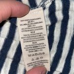 We The Free  Women’s Take Me Striped T-Shirt Size Small in Navy Photo 5