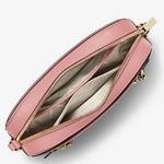 Michael Kors MICHAEL Jet Set Large Saffiano Leather Crossbody Bag Primrose NWT Photo 6