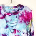 Heart & Hips Heart Hips Small Top Handmade Tie Dye Fancy Free Blue Pink Purple Strappy 1204 Photo 3