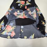 LPA  Button Up Midi Dress in Midnight Roses Medium Photo 6