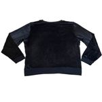 Honeydew Velour Velvet Pullover Crewneck Sweatshirt Size XXL Casual Loungewear Blue Photo 1
