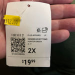 Forever 21 Swim Bottoms - Women's 2X - Hunter Green Tie Side Photo 6