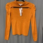 BB Dakota  Peri Puff Cardigan in pumpkin spice size medium (b23) Photo 4