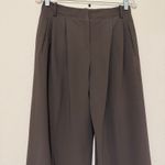 Giorgio Armani Vintage Wide Leg Pleated Trousers Pants Wool Blend Womens 40 US6 Photo 3