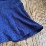 Lands' End  Womens Navy Blue Eyelet Swim Skirt Attached Brief Suit Bottom Size 10 Photo 8