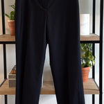 Loft Ann Taylor Mid-Rise Ann Wool Pinstripe Woven Career Dress Pant Trouser, 10 Photo 0