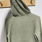 Charlie B Celadon Bubble Gauze Hoodie Green Size XS Photo 9