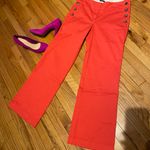 Ann Taylor Loft Marisa Trousers strap back Retro Buttoned Trousers straight slim 60’s-70’s Photo 0