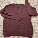 Brandy Melville  Plum Knit Sweater Photo 3