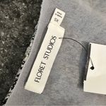 Floret Studios Sheer Long Sleeve Spring Summer Mini Dress | Boho | Size XS White Photo 13