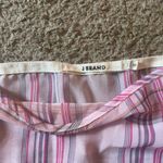 J Brand J. Brand Plaid Sheer Spaghetti Strap Tank Top Photo 7