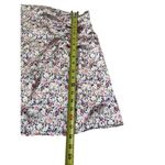 Japna  Women Size Medium Floral Mini Skirt A-Line Ruched (21-205) Photo 3