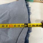 Matilda Jane  M Blue & White Striped Between The Lines Tulle Trim Jersey Dress Photo 7