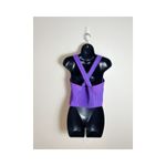 Banana Republic Women's Cross Back Crop Top Size M New Purple Photo 3