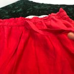 St. Tropez 100% Linen Mini Skirt Pink Deep Coral XL  West Photo 1