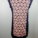 Target The Webster Miami  Shift Dress 14 Sleeveless Lightweight Navy Coral Photo 7