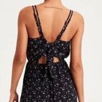 American Eagle Outfitters Tie Back Floral Romper Photo 1