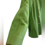 Guess  Vibrant Green Pea Coat women’s size medium Photo 6
