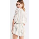 Urban Outfitters  Women's Romper Kimono Short Sleeve Shorts Size Small Surplice Photo 3