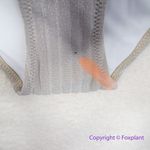 Solid & Striped New!  The Tenley metallic ribbed bikini string bottom, size‎ XL Photo 8