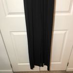 Calvin Klein Black and Gold Jersey Sleeveless Jumpsuit Size M Photo 2